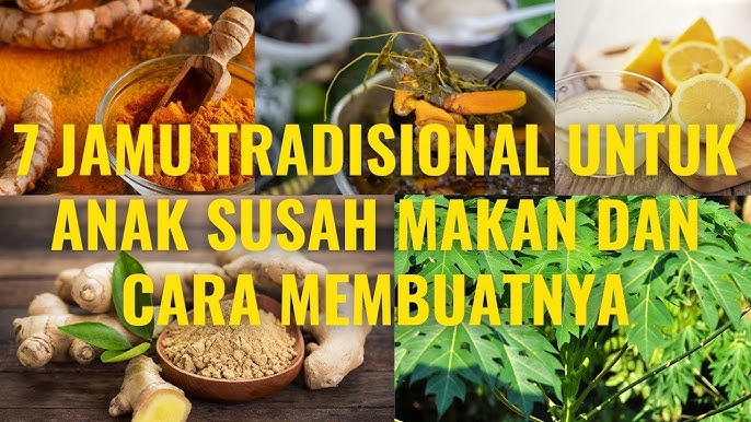 Jamu Alami agar Anak Nafsu Makan