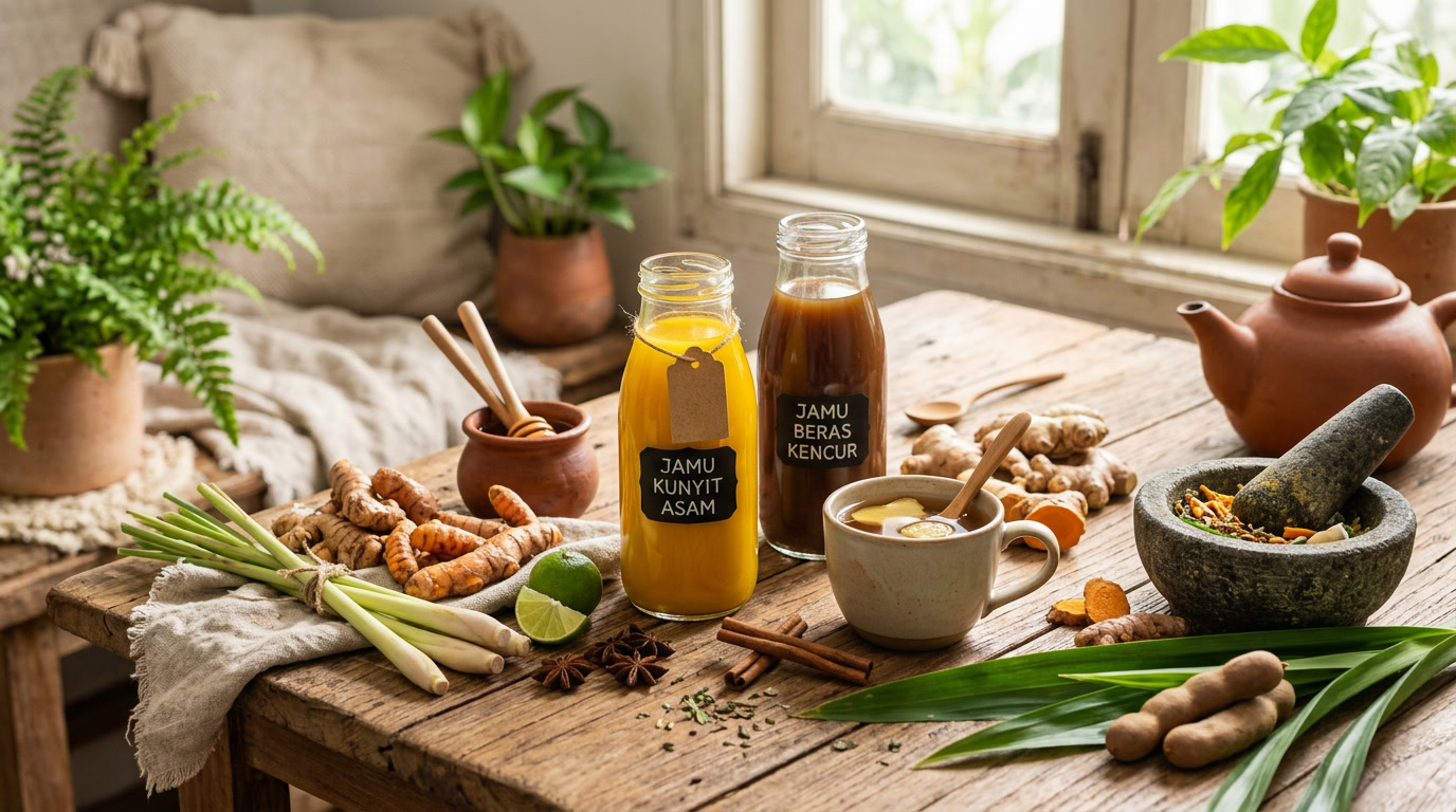 jamu tradisional pria,herbal penambah stamina,khasiat jamu alami