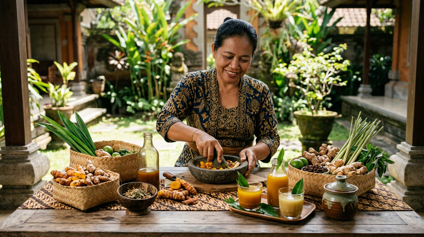 resep jamu nusantara, tanaman herbal indonesia, manfaat minuman tradisional, ramuan jamu sehat, sejarah jamu indonesia, budaya herbal nusantara
